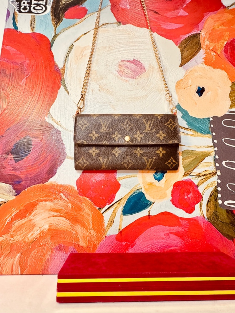 Louis Vuitton Monogram Sarah long wallet - Picture 3 of 13